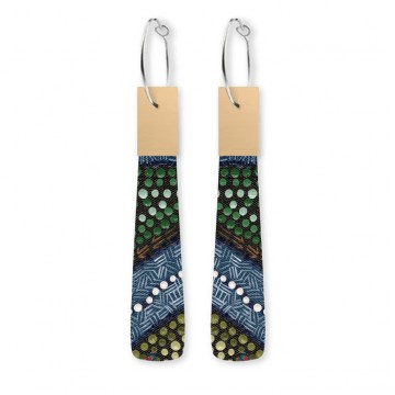 Earrings | Beacon Hoop Earring | Jellurgal | Songlines